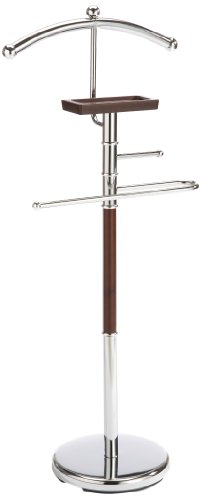 Axentia Bad 282181 Appendiabiti Servomuto da Pavimento, Metallo Cromato, Argento, 28x6.5x110 cm Axentia Bad 282181 Appendiabiti Servomuto da Pavimento, Metallo Cromato, Argento, 28x6.5x110 cm