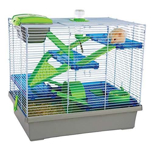 Rosewood Pico Hamster Cage, Extra Large, Silver Rosewood Pico Hamster Cage, Extra Large, Silver