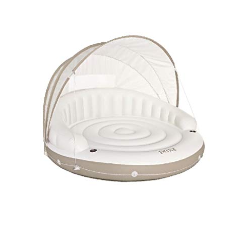 Intex 58292EU - Lounge gonfiabile, isola del baldacchino, 78 x 59 pollici