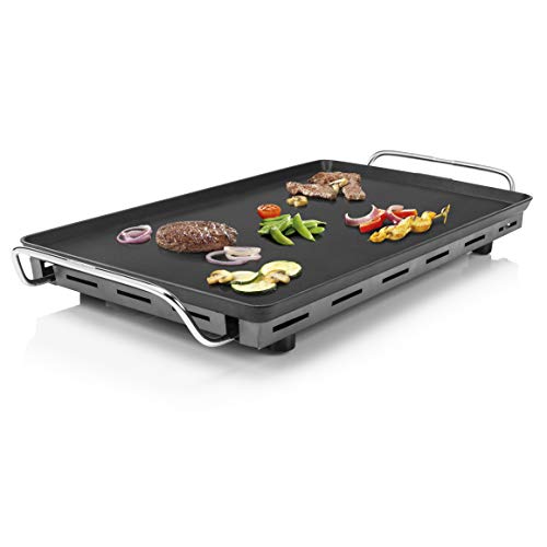 Princess 102325 Piastra in Alluminio Table Chef XXL, Termostato Regolabile di Precisione, 2500 W, Nero