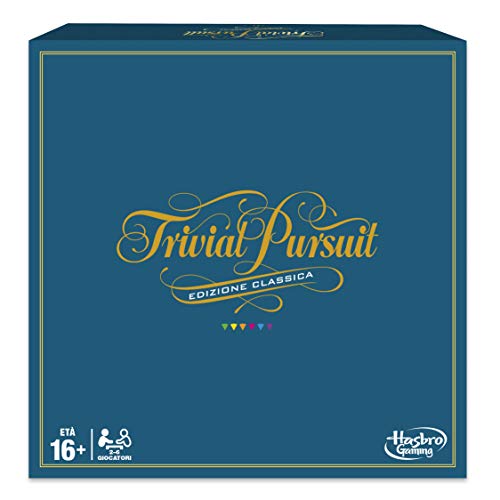 Hasbro Gaming - Trivial Pursuit (Gioco in Scatola), 16 anni +, 2 - 4 giocatori, C1940103