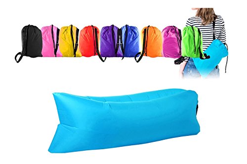 Sacco gonfiabile aria lettino materassino amaca vacanze mare spiaggia relax