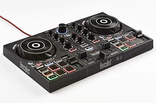HERCULES DJControl Inpulse 200 Controller Per DJ Con USB, Nero