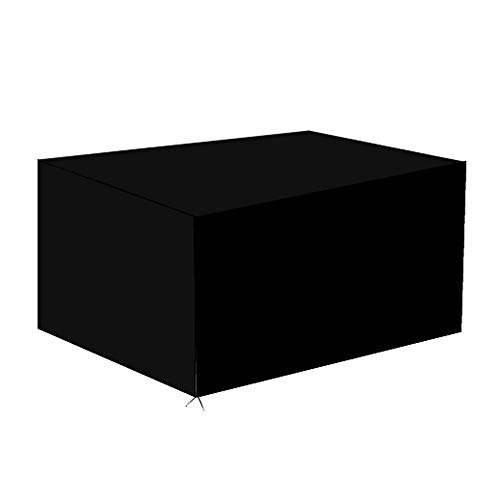 Dreamsdox Copertura Mobili da Giardino 213*132*74cm Telo Tavolo Sedie Esterno Oxford 420D con Rivestimento PU Copri Tavolo Impermeabile Resistente a Neve Polvere Pioggia Escrementi di Uccelli e UV