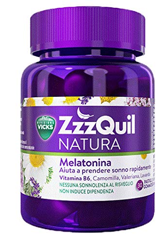 Promo 2 Confezioni Zzzquil Natura - 30+30 Pastiglie Gommose Promo 2 Confezioni Zzzquil Natura - 30+30 Pastiglie Gommose