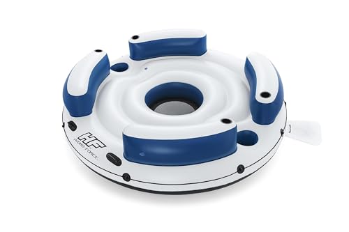 Bestway 43536, Hydro-Force Isola Lazy DayZ 2,56 m GioventÃ¹ Unisex, Multicolor, 2,39 m x 2,39 m x 63,5 cm