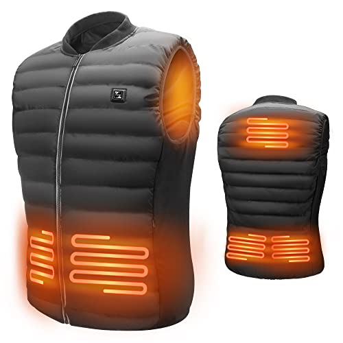 Antelife ha riscaldato Il Gilet per Gli Uomini, USB Elettrico riscaldato Gilet, 3 Livelli di Temperatura Giacca riscaldata elettrica, Cappotti Caldi per l Antelife ha riscaldato Il Gilet per Gli Uomini, USB Elettrico riscaldato Gilet, 3 Livelli di Temperatura Giacca riscaldata elettrica, Cappotti Caldi per l