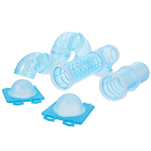 Totority Set di tubi per criceti, tunnel per gabbia per animali domestici, collegamento per tubi per criceti, giocattolo per tunnel per tubi per sport all Totority Set di tubi per criceti, tunnel per gabbia per animali domestici, collegamento per tubi per criceti, giocattolo per tunnel per tubi per sport all