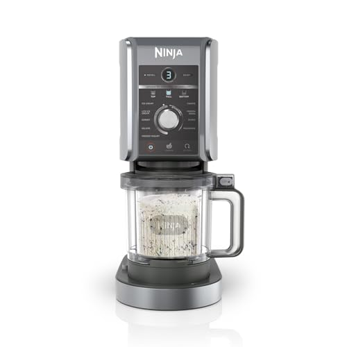 Ninja CREAMi Deluxe Macchina per gelato e bevande ghiacciate NC501EU Ninja CREAMi Deluxe Macchina per gelato e bevande ghiacciate NC501EU